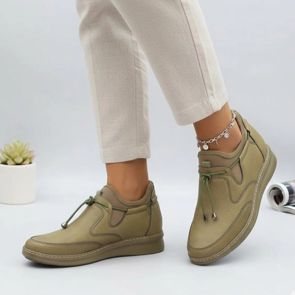 کفش طبی چرمی زنانه نیکان